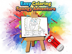 Spil Easy Coloring Spongy Adventure