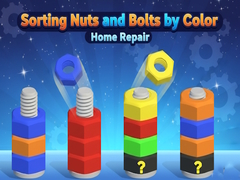Spil Sorting Nuts and Bolts by Color: Home Repair