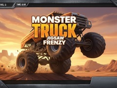 Spil Monster Truck Jigsaw Frenzy
