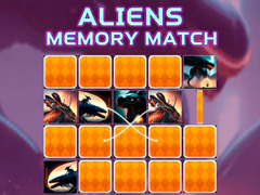 Spil Aliens Memory Match