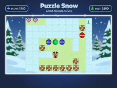 Spil Puzzle Snow