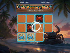 Spil Crab Memory Match