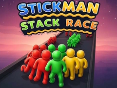 Spil Stickman Stack Race