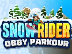 Spil Snow Rider Obby Parkour