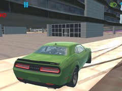 Spil Hustle in a Wildcat Dodge Challenger