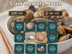 Spil Clam Memory Match