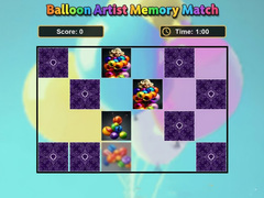 Spil Balloon Artist Memory Match
