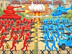 Spil Gun Mob: Stickman Run