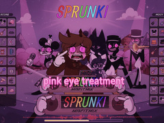 Spil Sprunki: Pink Eye Treatment