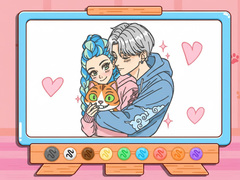 Spil Coloring Book: Kpop Valentine's Day