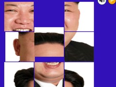 Spil Kim Jong Un Tile Puzzle