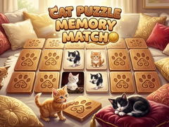 Spil Cat Puzzle Memory Match