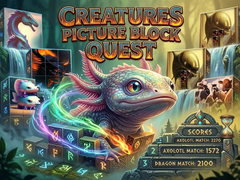 Spil Creatures Picture Block Quest