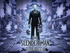 Spil The Slender Man Slide puzzle