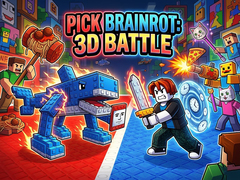 Spil Pick Brainrot: 3D Battle