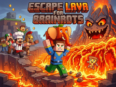 Spil Escape Lava for Brainrots!
