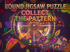 Spil Round jigsaw Puzzle - Collect the Pattern