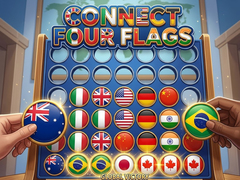 Spil Connect Four Flags