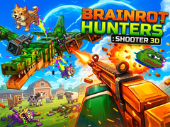 Spil Brainrot Hunters: Shooter 3D