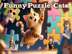 Spil Funny Puzzle: Cats