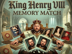 Spil King Henry VIII Memory Match