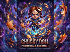 Spil Chucky doll Photo Image Scramble