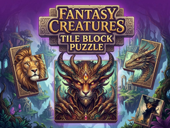 Spil Fantasy Creatures Tile Block Puzzle