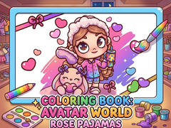 Spil Coloring Book: Avatar World Rose Pajamas