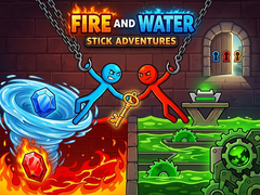 Spil Fire and Water: Stick Adventures