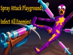 Spil Spray Attack Playground! Infect All Enemies!