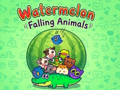 Spil Watermelon Falling Animals