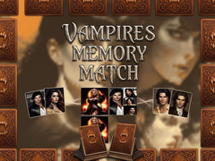 Spil Vampires Memory Match