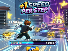 Spil +1 Speed per Step - Obby Mode