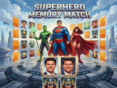 Spil Superhero Memory Match