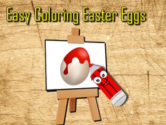 Spil Easy Easter Coloring Eggs