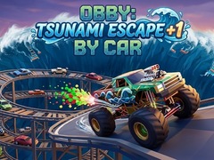 Spil Obby: Tsunami Escape +1 by Car