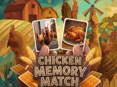 Spil Chicken Memory Match