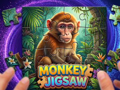 Spil Monkey Jigsaw
