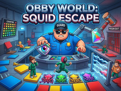 Spil Obby World Squid Escape
