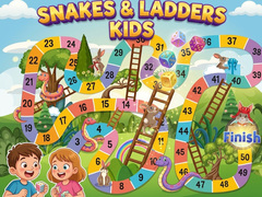 Spil Snake & Ladder Kids