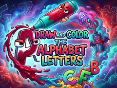 Spil Draw and Color the Alphabet Letters