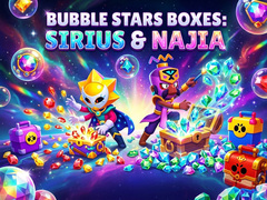 Spil Bubble Stars boxes: Sirius & Najia