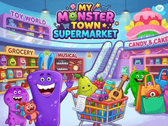 Spil My Monster Town Supermarket