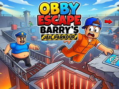 Spil Obby - Escape Barry's Jail Parkour
