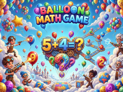 Spil Balloon Math Game
