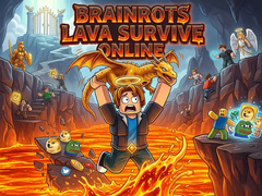 Spil Brainrots Lava Survive Online