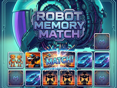 Spil Robot Memory Match