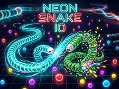 Spil Neon Snake io