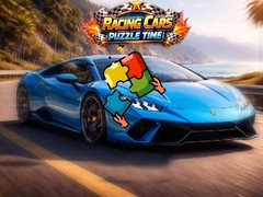 Spil Racing Cars Puzzle Time