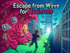 Spil Escape from Wave for Brainrots